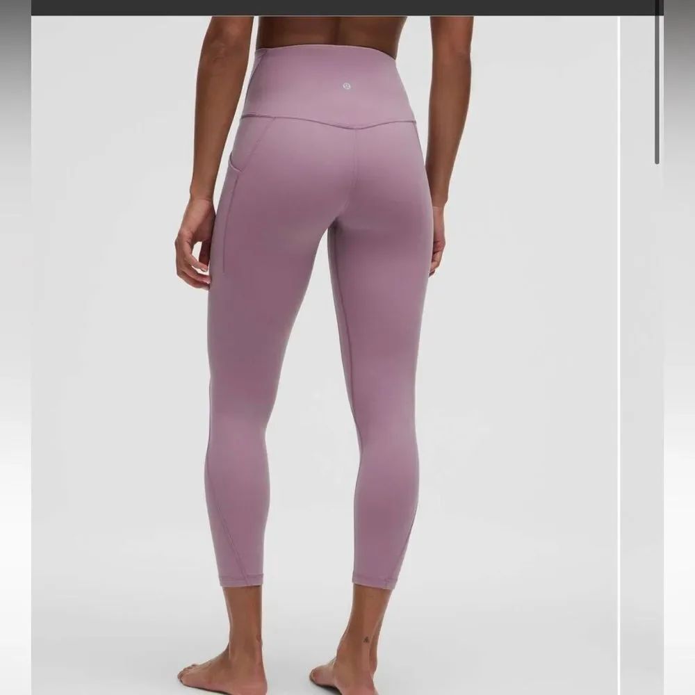 NWT New LULULEMON HR High Rise Align Pant 25” Pockets LVLX Lavender Lux 0